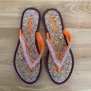 Rhinestones Flip Flops